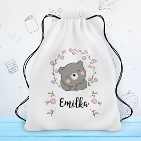 Worek na buty dla dziewczynki